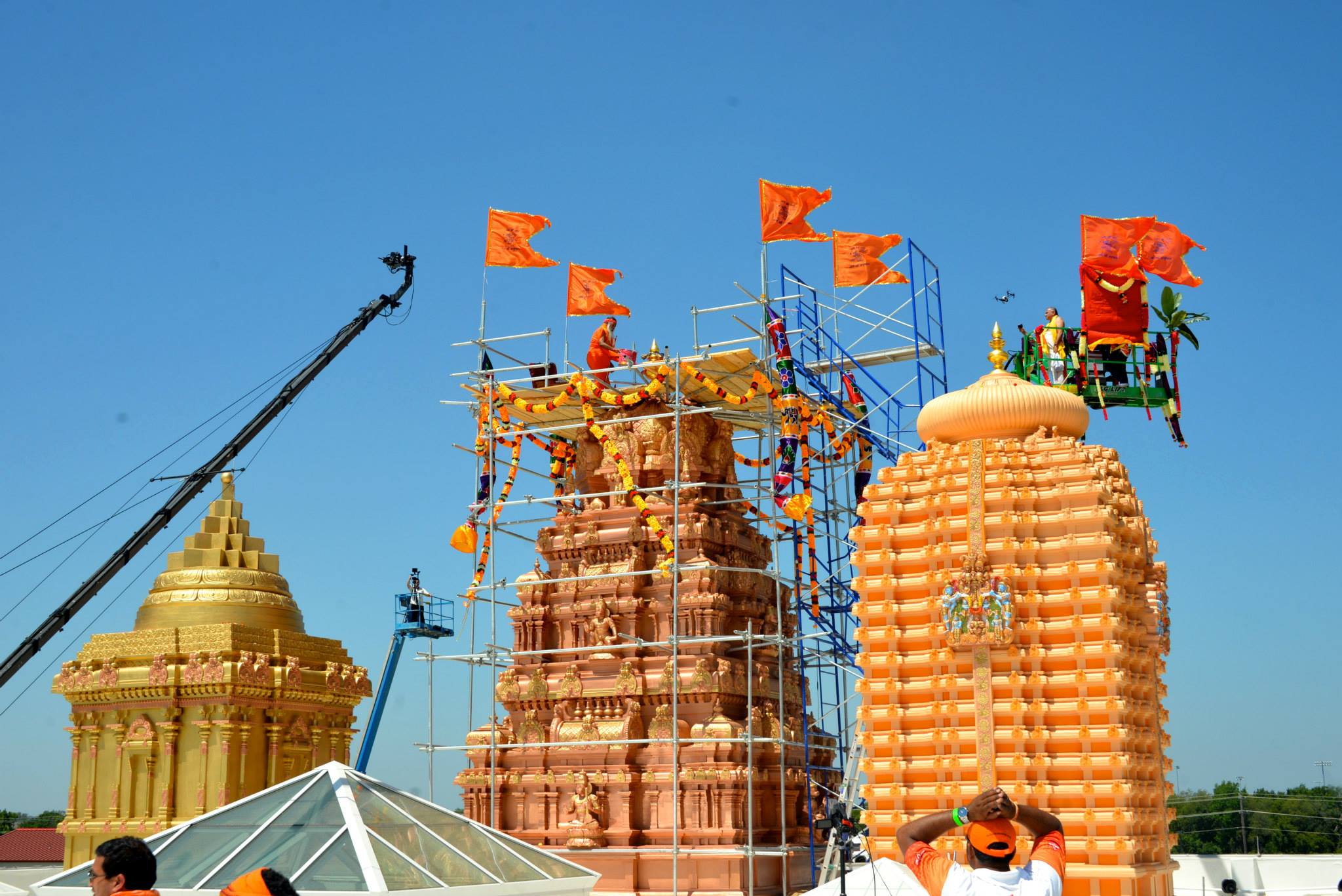 Mahā Kumbhābhiṣekam — Karya Siddhi Hanuman Temple, Frisco, TX