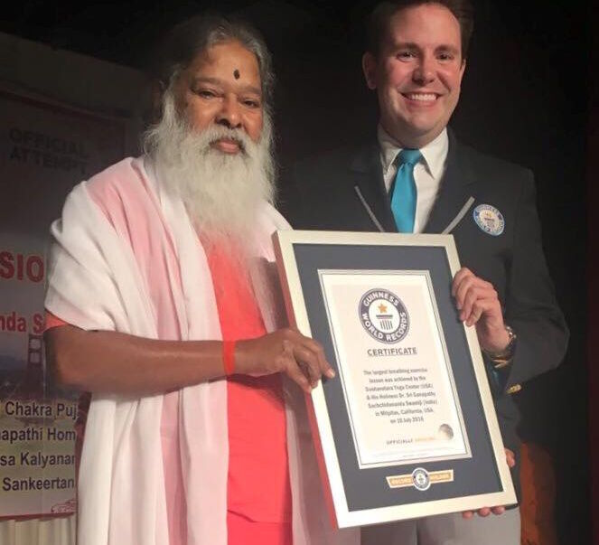Guinness World Record · Largest Breathing Exercise Lesson